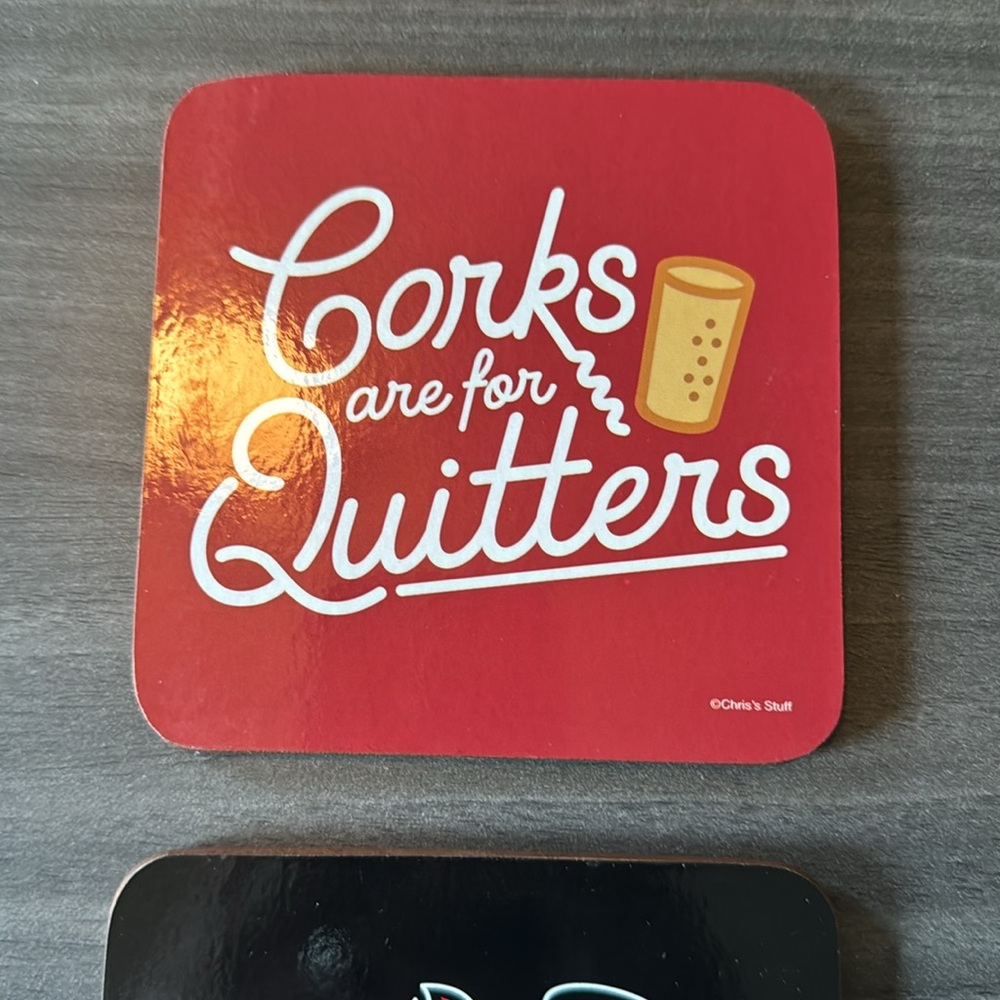 Funny wine coaster - Picture 5 of 7